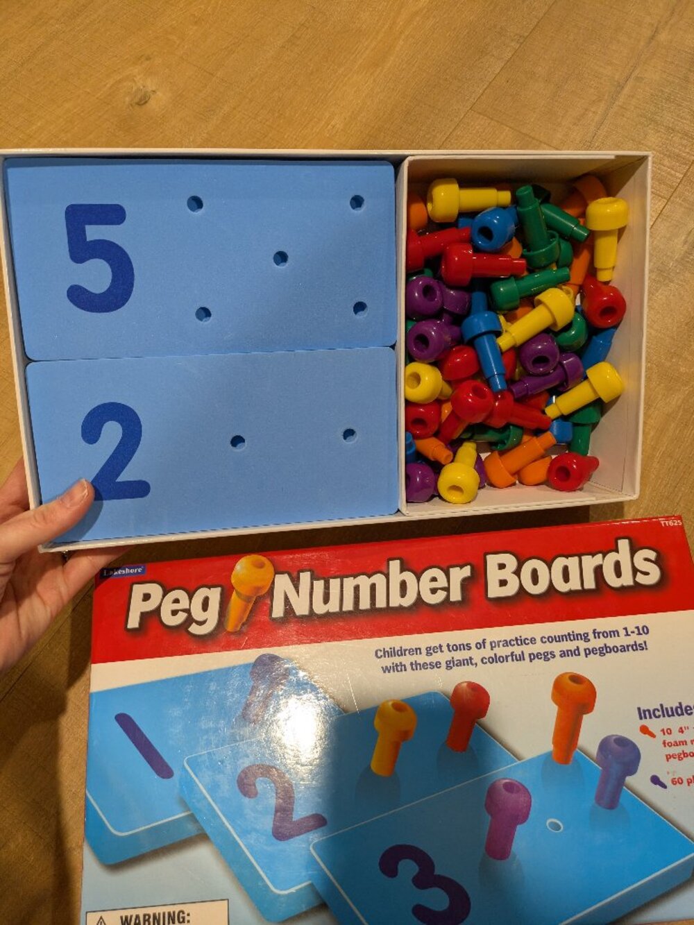 Lakeshore Learning Peg Number Board set